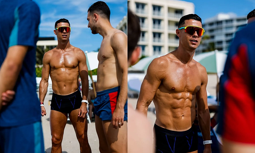Ronaldo khoe body ‘không tuổi’ trên bãi biển Mỹ trước thềm World Cup 2026 - hình ảnh - hi88vipvn.com